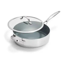 Valencia Pro Stainless Steel Sauté Pan Green Pan