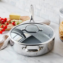 Valencia Pro Stainless Steel Sauté Pan Green Pan