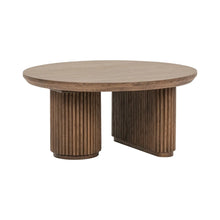 Vander Solid Wood Round Coffee Table Classic Home