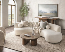 Vander Solid Wood Round Coffee Table Classic Home