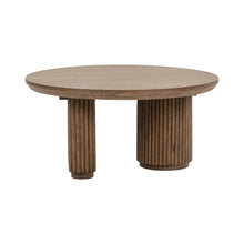 Vander Solid Wood Round Coffee Table Classic Home