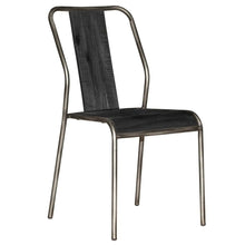 Vintage Dining Chair - Black - Greenhouse Home