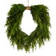 Real Touch Norfolk Pine Horseshoe Wreath