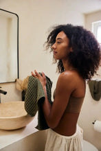 Waffle Hand Towel Geometry