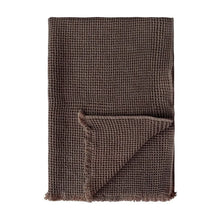 Waffle Weave Throw with Eyelash Fringe Greenhouse Home