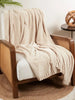 Warmth of Chenille Knit Throw Saro Lifestyle
