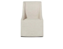 Warwick Upholstered Rolling Dining Chair Classic Home