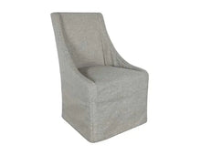 Warwick Upholstered Rolling Dining Chair Classic Home
