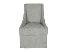 Warwick Upholstered Rolling Dining Chair Classic Home