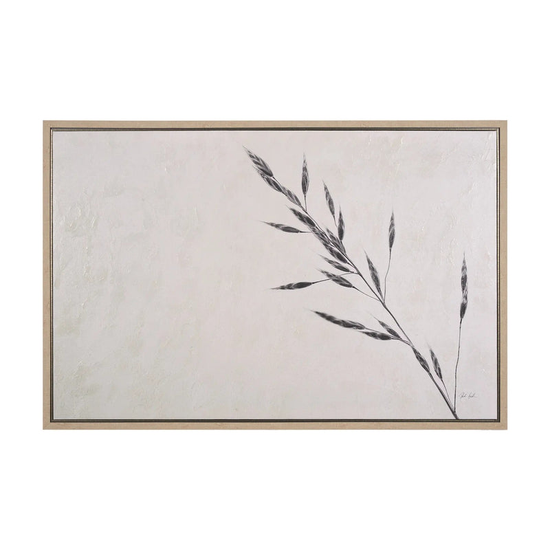 Wheat Canvas Framed Wall Art Mercana