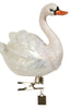 White Swan Clip-On Ornament Raz Imports