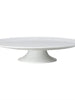 Whiteware Pedestal Cake Plate - Greenhouse Home