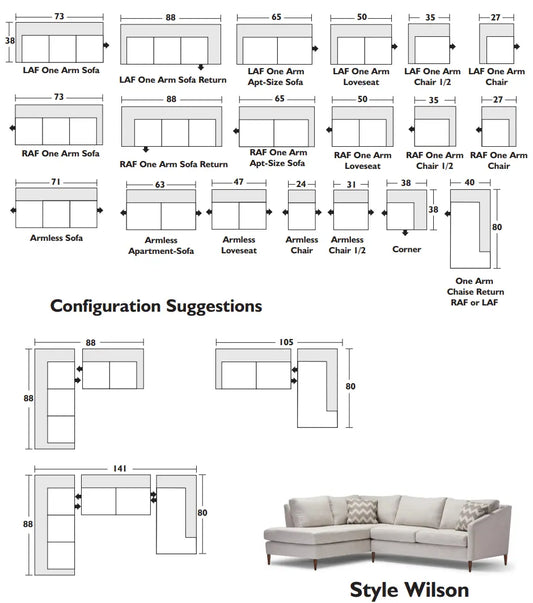 Wilson Sectional Stylus