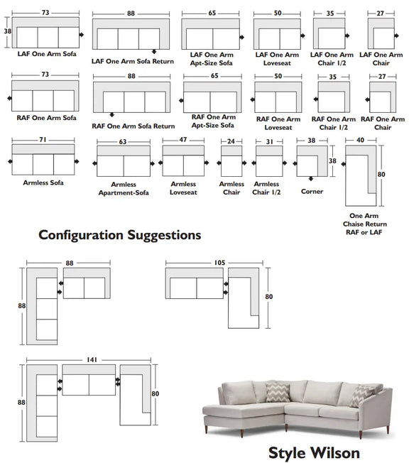 Wilson Sectional Stylus