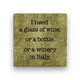 Winery In Italy - Marble Coaster, [product_price]- Greenhouse Home