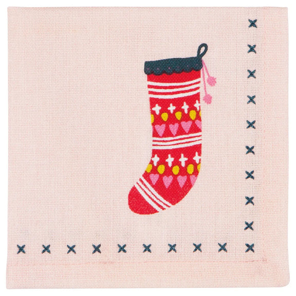 Winter Woolens Cocktail Napkin Danica Jubilee