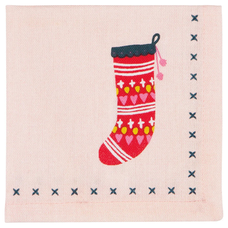 Winter Woolens Cocktail Napkin Danica Jubilee