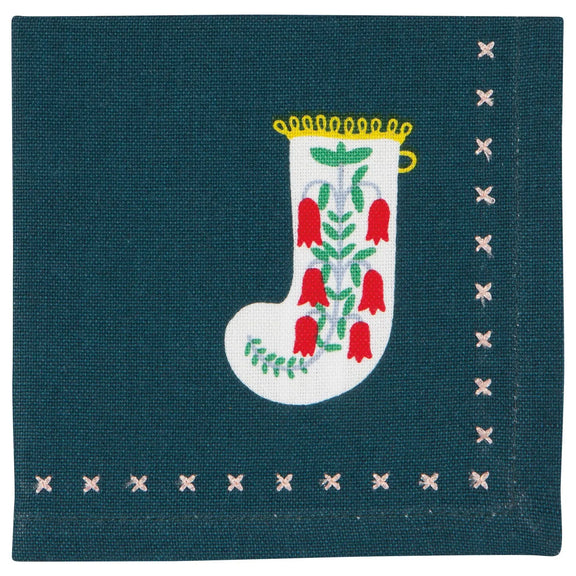 Winter Woolens Cocktail Napkin Danica Jubilee