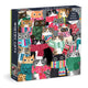 Wintry Cats 500 Piece Puzzle Chronicle Books