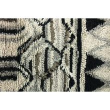 Wool Patterned Shag Runner - Greenhouse Home