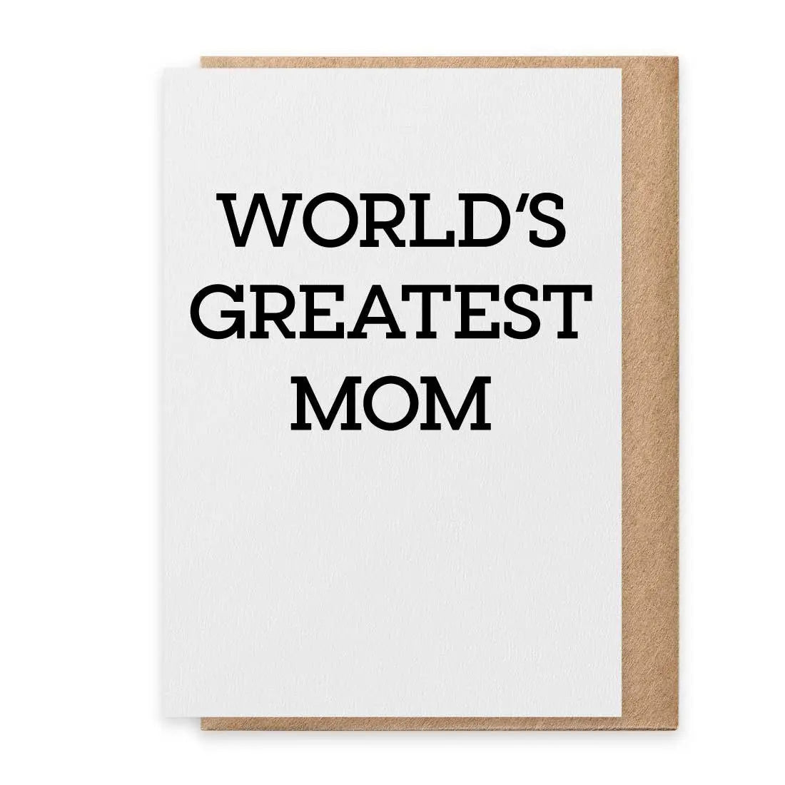 World's Greatest Mom - Greeting Card, [product_price]- Greenhouse Home