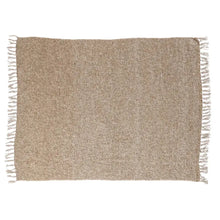 Woven Acrylic Throw with Fringe Greenhouse Home