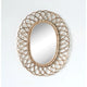 Woven Bamboo Wall Mirror - Greenhouse Home