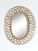 Woven Bamboo Wall Mirror - Greenhouse Home