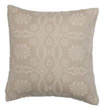 Woven Cotton Jacquard Pillow, [product_price]- Greenhouse Home
