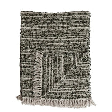 Woven Fring Throw Greenhouse Home