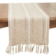 Woven Striped Table Runner, [product_price]- Greenhouse Home