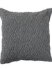 Woven Throw Pillow w/ Diamond Pattern, [product_price]- Greenhouse Home