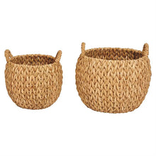 Woven Water Hyacinth Baskets - Greenhouse Home