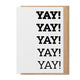 YAY - Greeting Card Paisley & Parsley