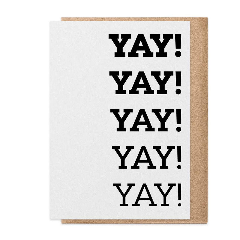 YAY - Greeting Card Paisley & Parsley
