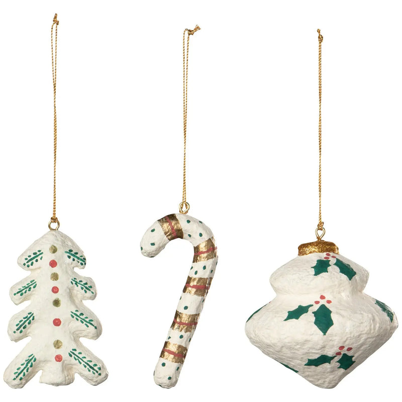 Yuletide Mache Ornament Danica Jubilee