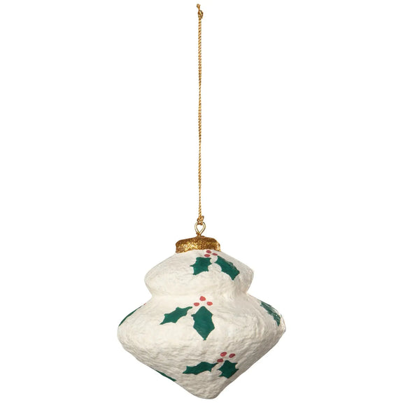 Yuletide Mache Ornament Danica Jubilee