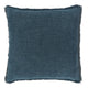 Fringe Edge Throw Pillow: Blue / Cover Only / 20"x20"