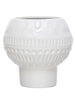 White Stoneware Flower Pot Bloomingville