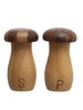 Rubber Wood Salt + Pepper Shakers, Set of 2, [product_price]- Greenhouse Home