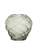 Twisted Glass Vase, Green, [product_price]- Greenhouse Home