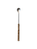 Stainless Steel Cocktail Spoon w/ Seagrass Wrapped Handle, [product_price]- Greenhouse Home