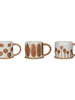 Stoneware Mug w/ Pattern, [product_price]- Greenhouse Home