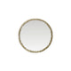 Textured Gold Wall Mirror