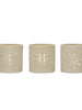 Snowflake Stoneware Tealight Holder, [product_price]- Greenhouse Home