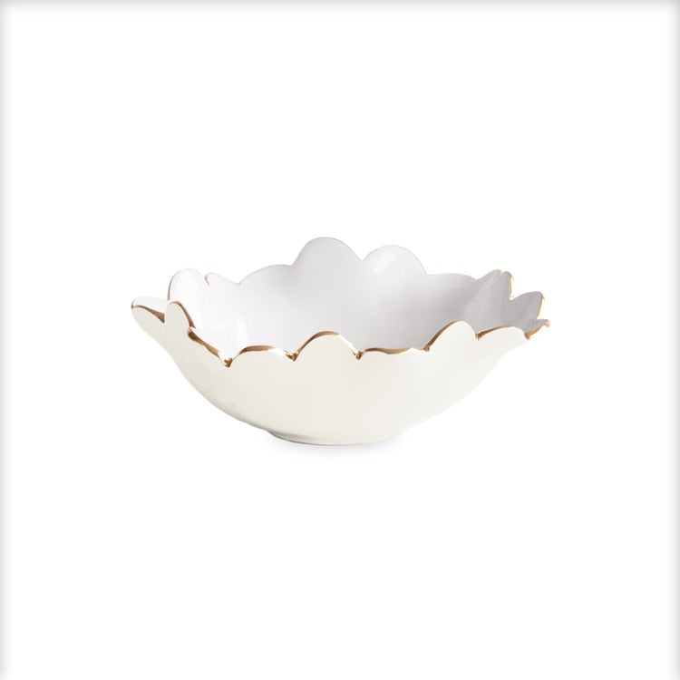 ENCANTO Colette Mini Round Bowl (Cream and White)