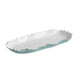 ENCANTO Colette Oblong Tray (Turquoise and White)
