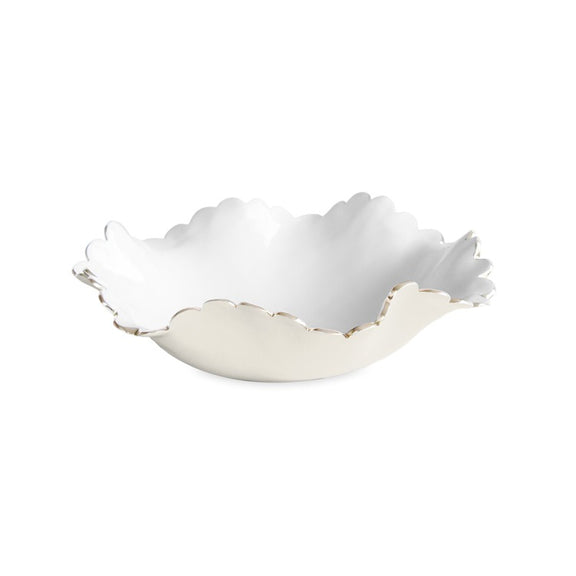 ENCANTO Colette Medium Bowl (Cream and White)