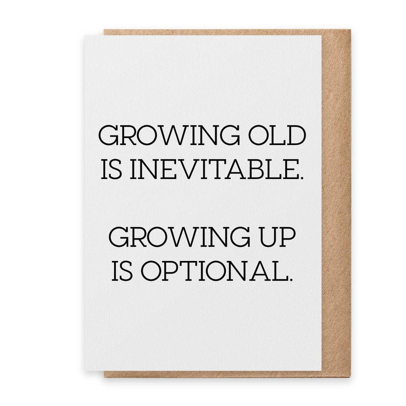 Optional - Greeting Card