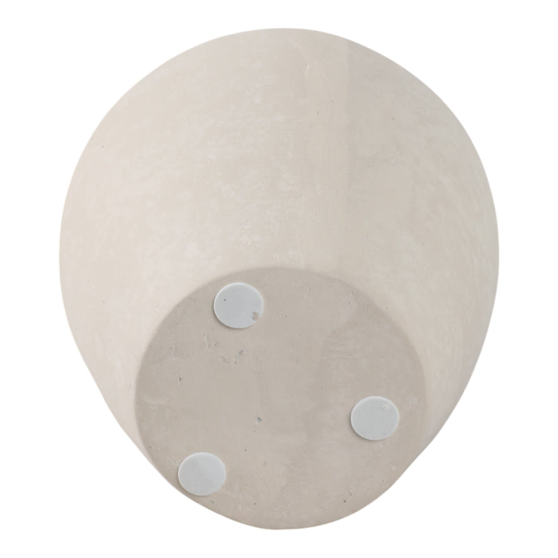 Ivory Paper Mache Traditional Jug
